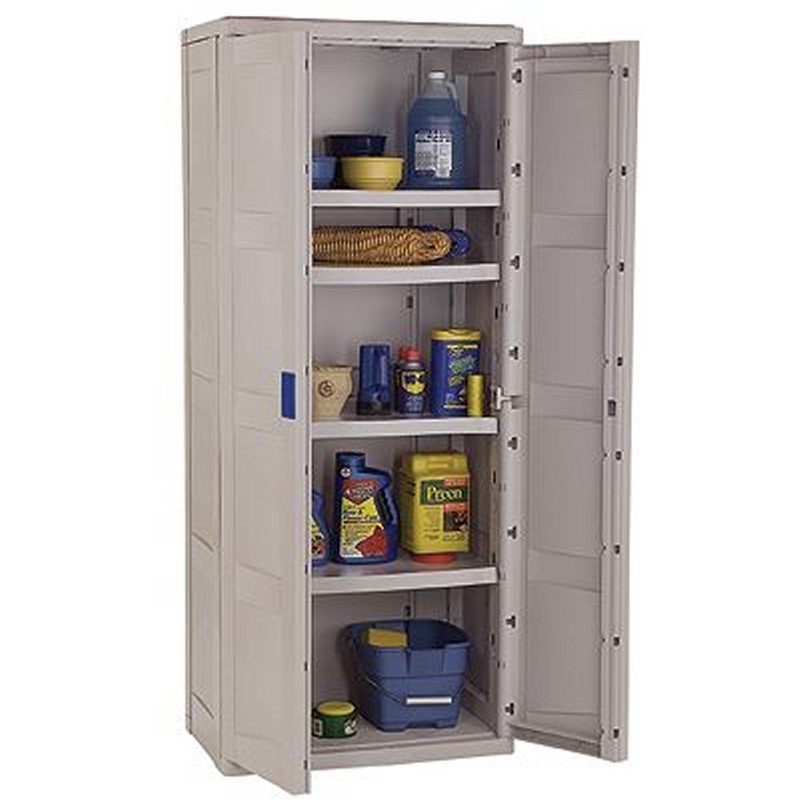 Outdoor Storage Cabinets with Shelves