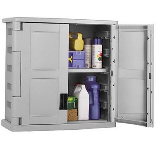 Utility Storage Cabinet Gray - Black SUC2800G